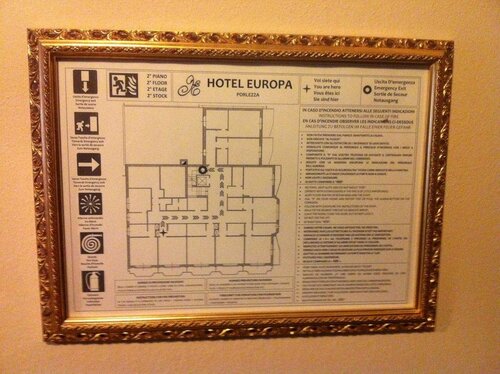 Гостиница Hotel Europa в Порлецце