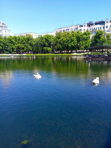 Парк культуры и отдыха Патриаршие пруды, Москва, фото