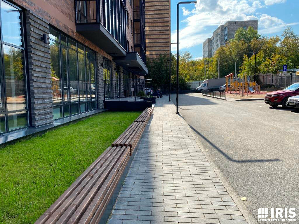 Paving tile Iris, Perm Krai, photo