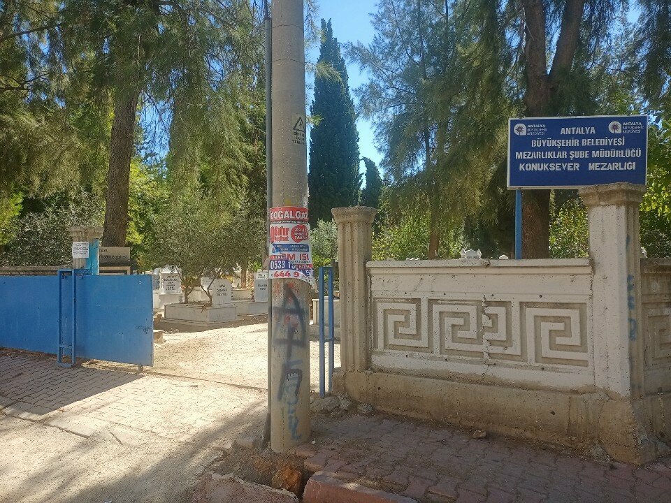 Cemetery Konuksever Mezarligi, Antalya, photo