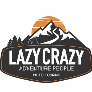 Логотип автошколы «LazyCrazy Эндуро»