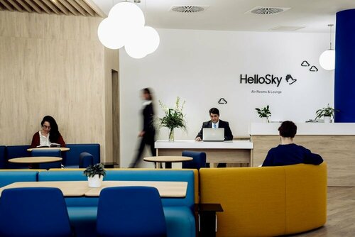 Гостиница HelloSky Air Rooms & Lounge в Фьюмичино