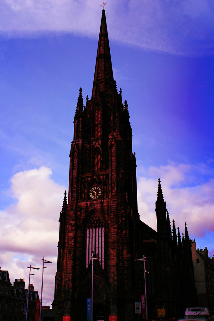 Protestant church Tolbooth Kirk, Edinburgh, photo