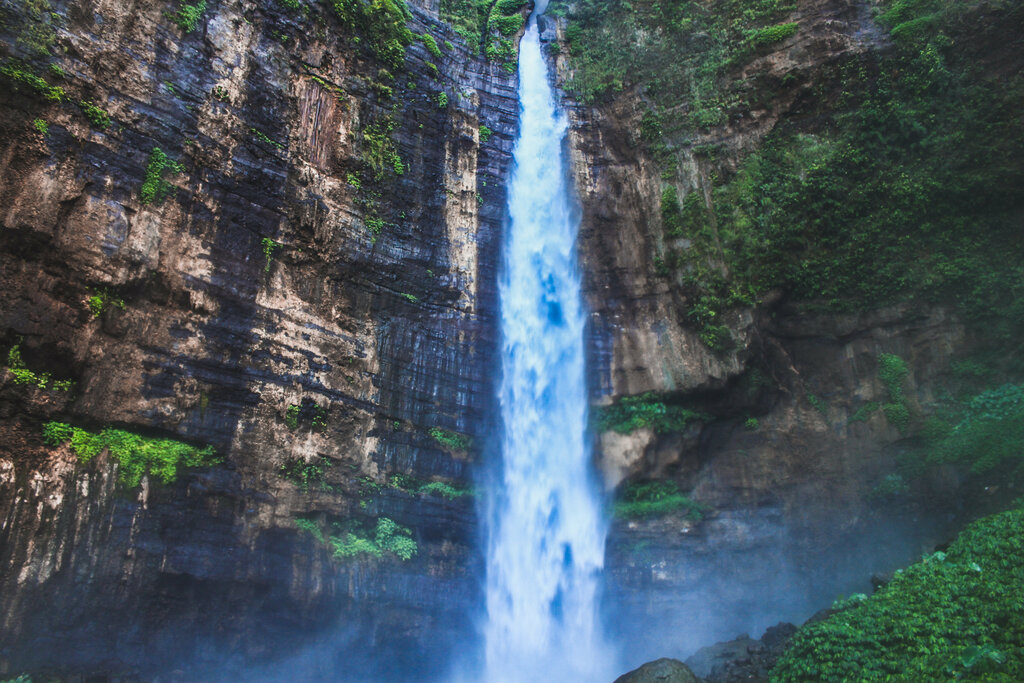 Waterfall Kapas Biru, East Java, photo