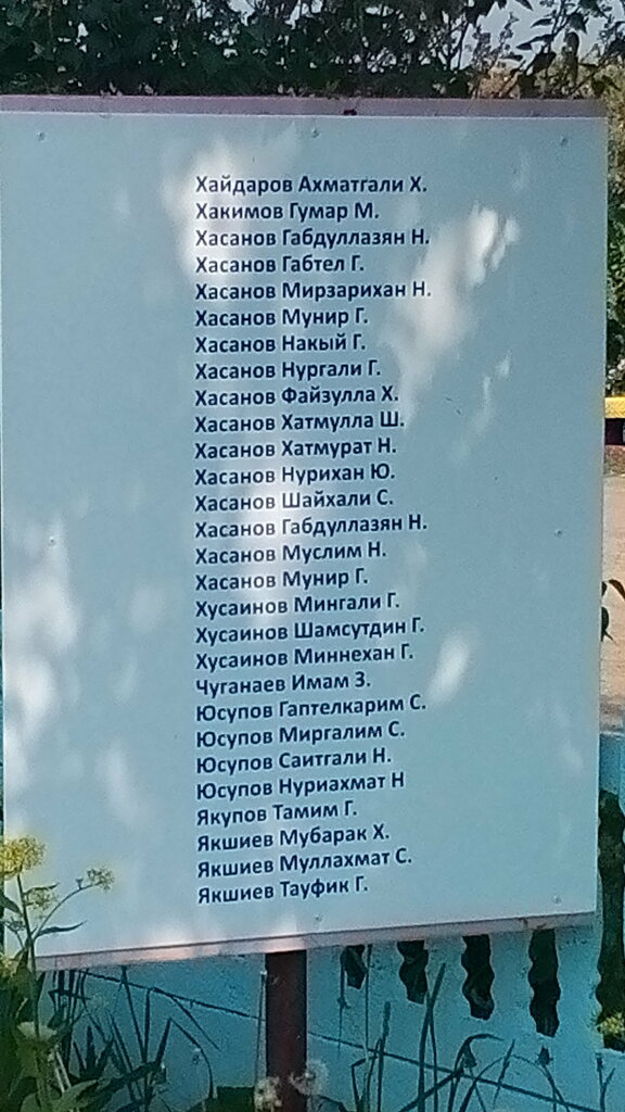 Monument, memorial Обелиск воинам, павшим в Великой Отечественной войне, Perm Krai, photo