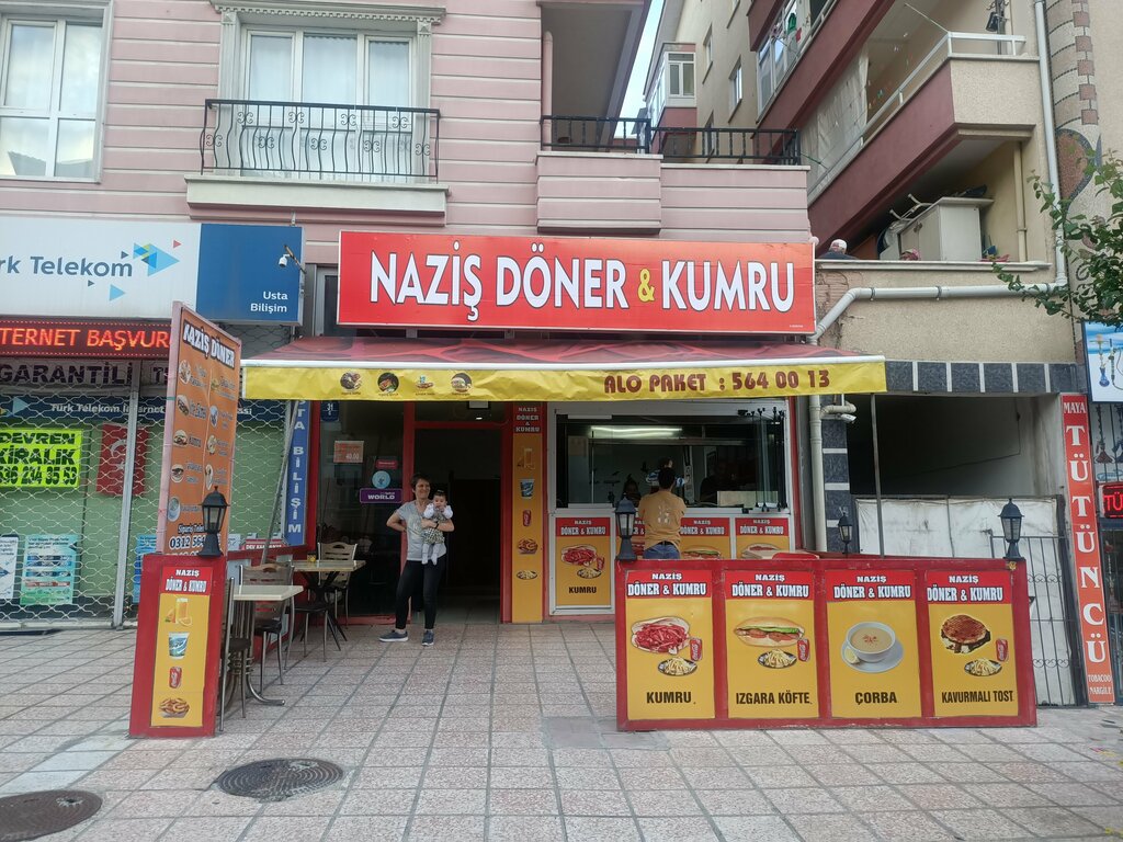 Fast food Bay doner durum, Ankara, photo