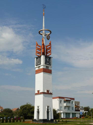 Landmark, attraction Часовая башня, Mogilev District, photo