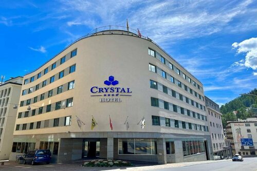 Внешний вид отеля Crystal Hotel в Са́нкт-Мо́рце, фото 1