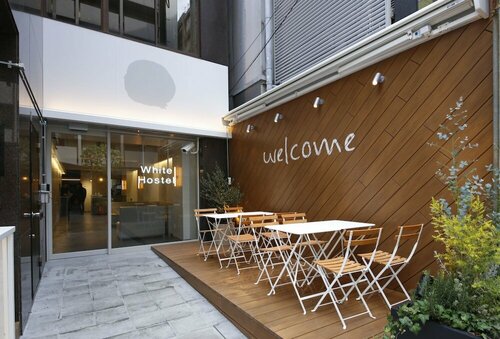 Гостиница White Hostel shinsaibashi в Осаке