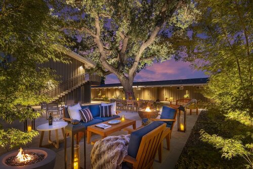 Гостиница The Cottages Hotel в Пало-Альто
