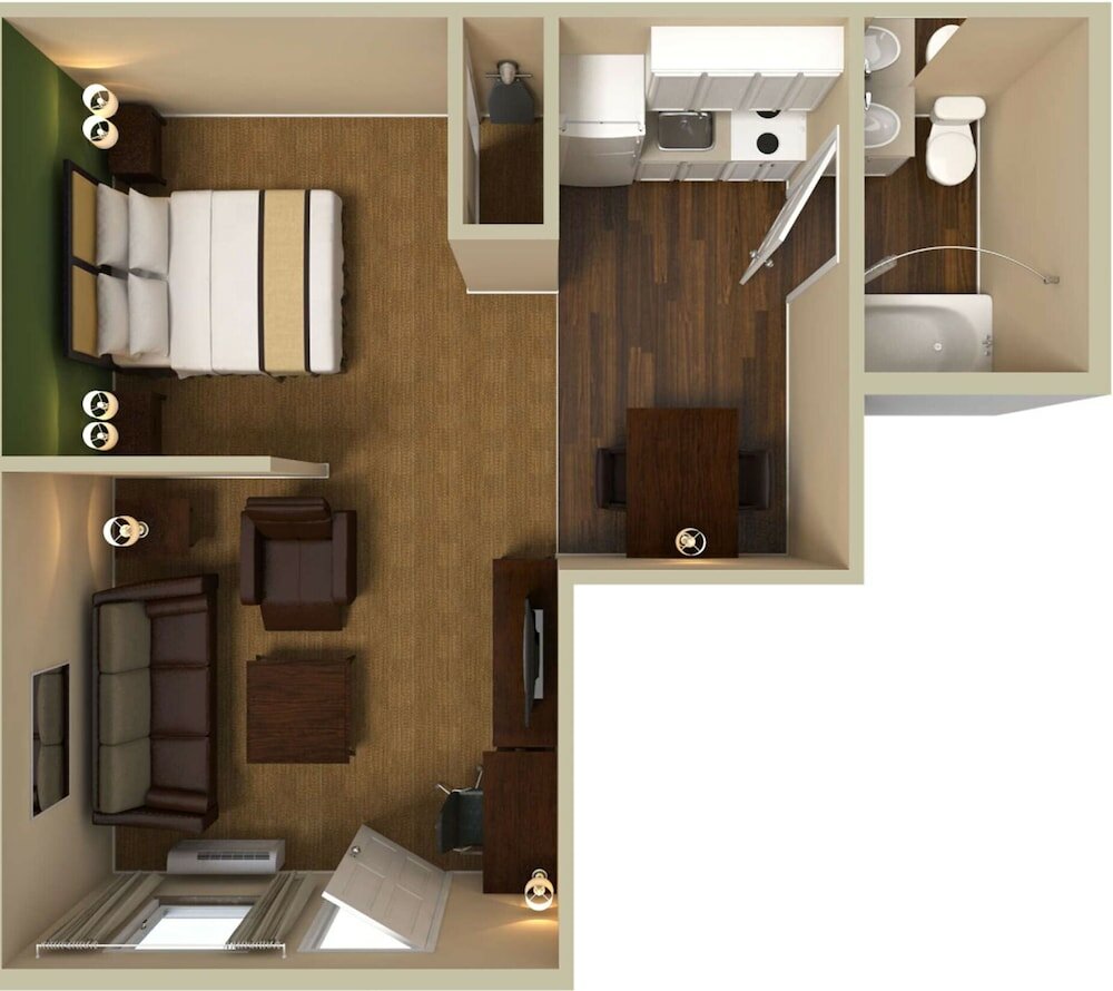 Фото Extended Stay America Suites North Raleigh Wake Forest Rd