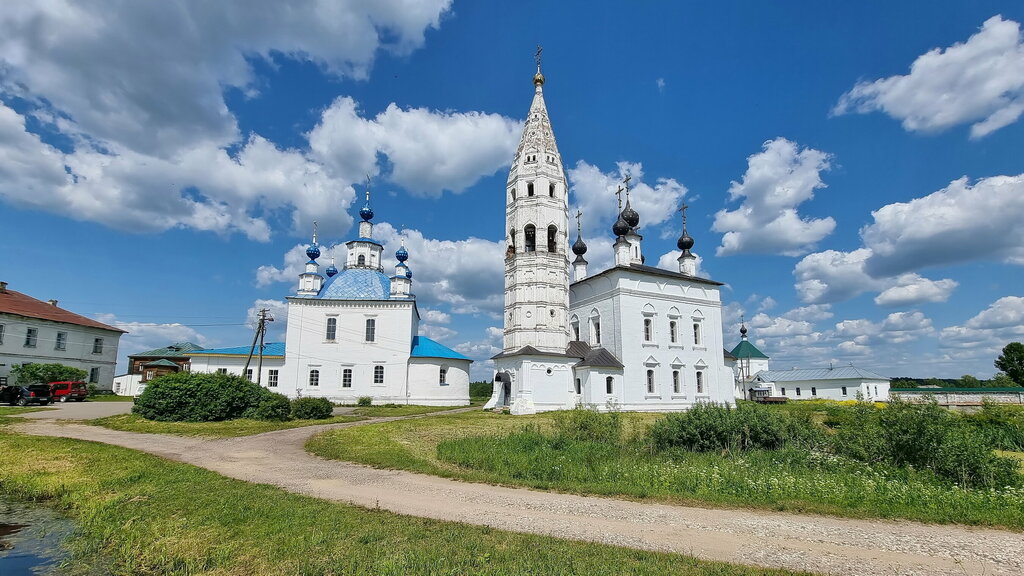 Monastery, convent, abbey Iakovo-Zheleznoborovsky muzhskoy monastyr, Kostroma Oblast, photo