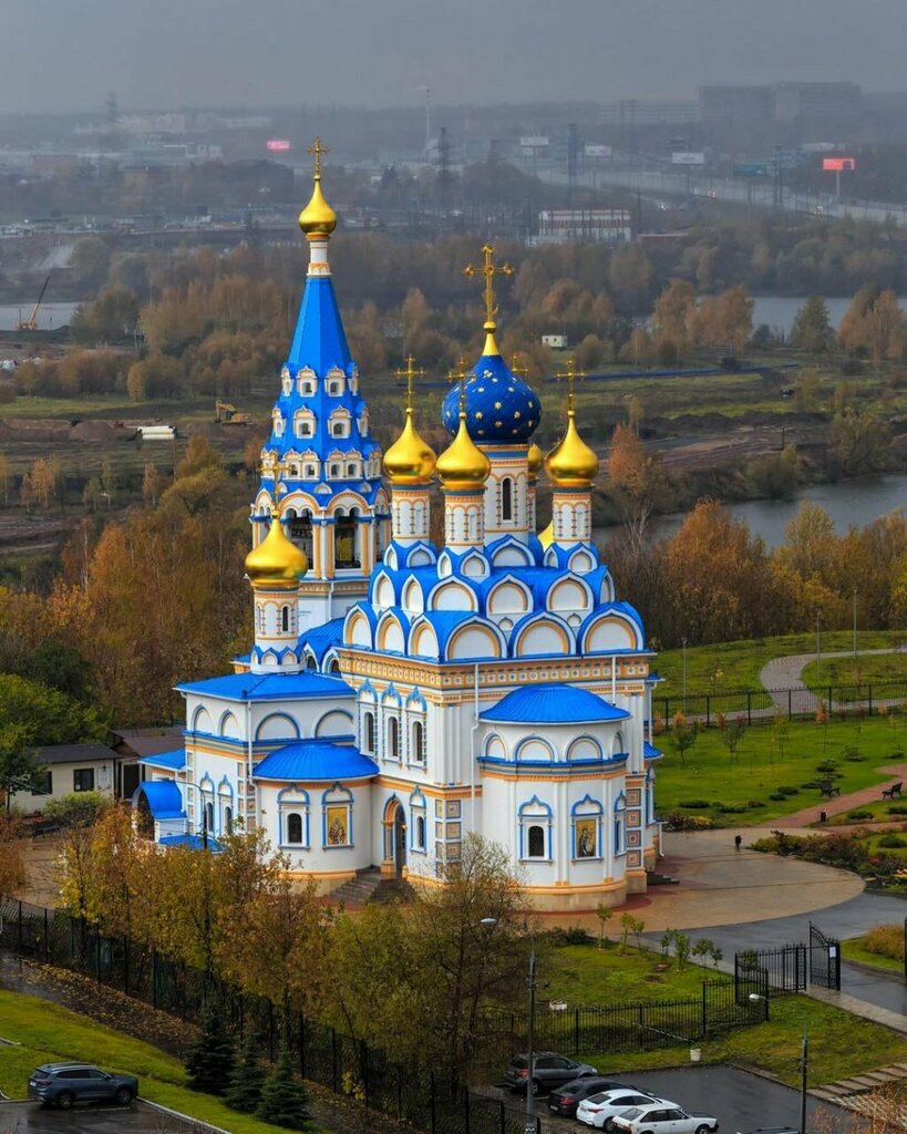 Orthodox church Ikony Bozhiey Materi Neuvyadaemiy Tsvet v Rublevo Church, Moscow, photo