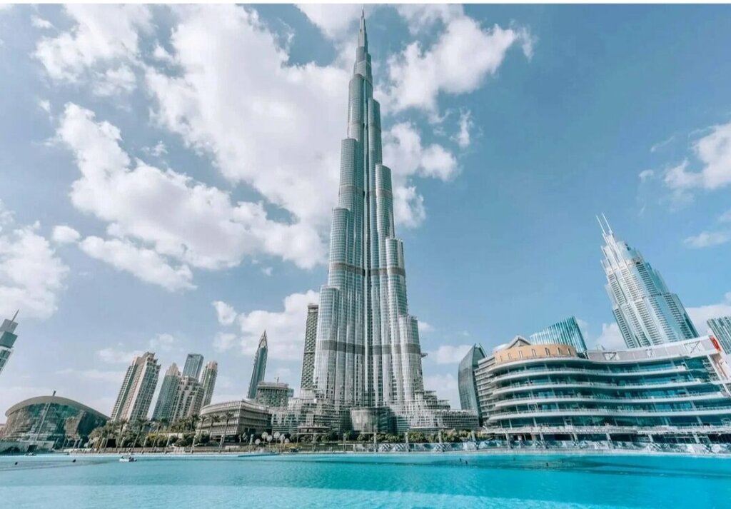 Достопримечательность Бурдж-Халифа, Дубай, фото