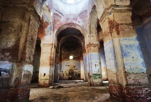 Церковь Покрова Пресвятой Богородицы (Leningrad Region, Luzhskiy District, Skreblovskoye selskoye poseleniye, derevnya Yugostitsy), landmark, attraction