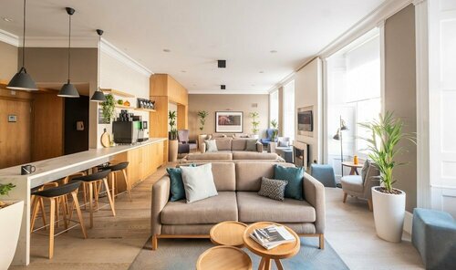 Гостиница Heeton Concept Aparthotel - Queen Street - Edinburgh в Эдинбурге