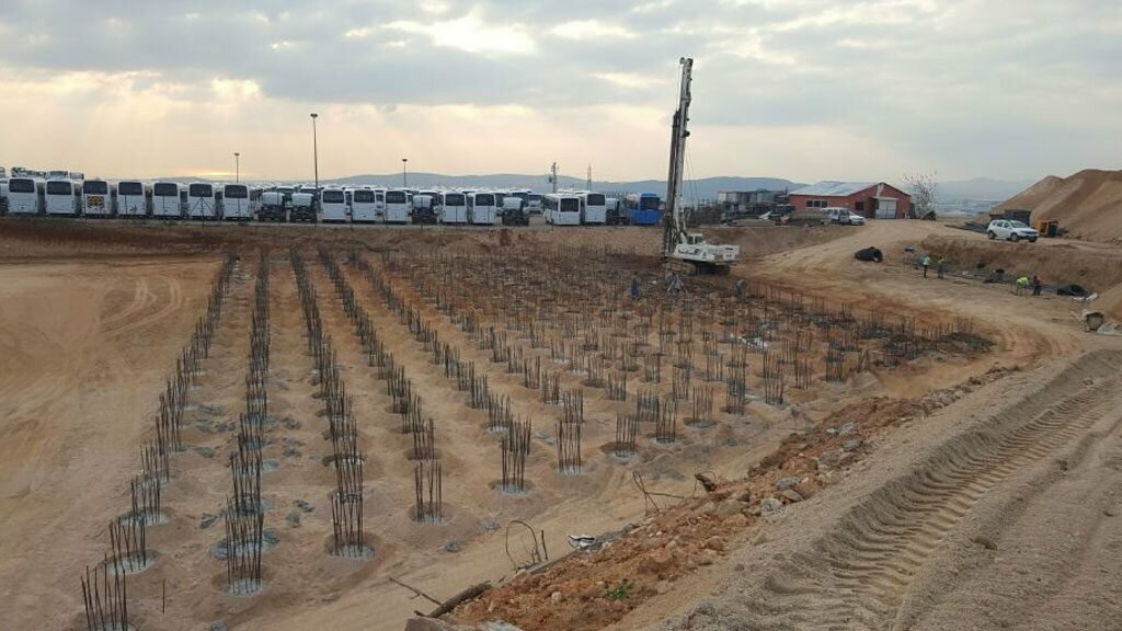 Drilling operations Tekniktas Ground, Istanbul, photo