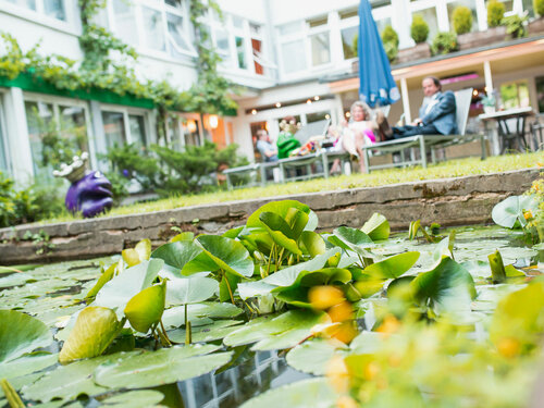 Внешний вид отеля Hotel Am Triller в Саарбрюкене, фото 4