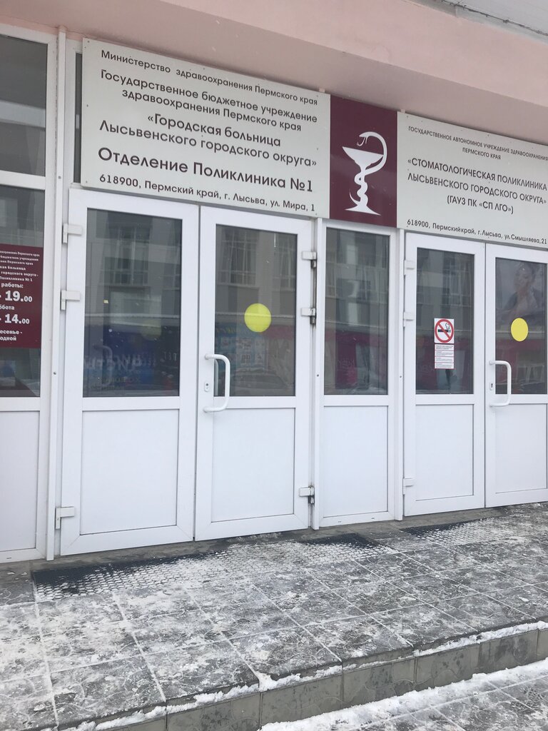 Polyclinic for adults Городская больница Лысьвенского городского округа, Lysva, photo