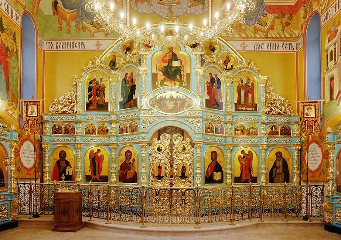 Orthodox church Church of Saint Serafim of Sarov, Moscow, photo