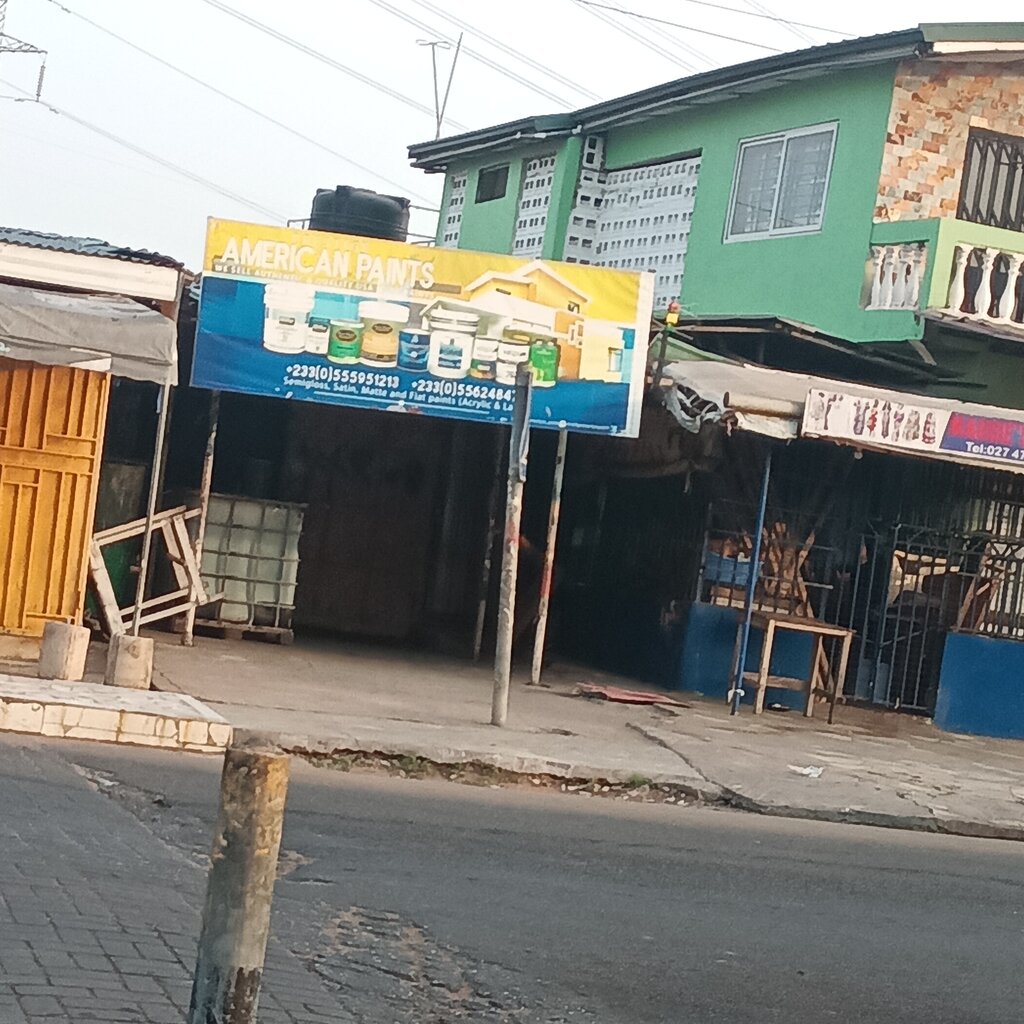 Paintwork materials Prestige American Paints, Accra, photo