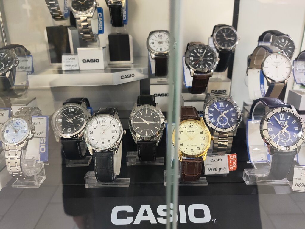 Watch shop Casio, Moscow, photo