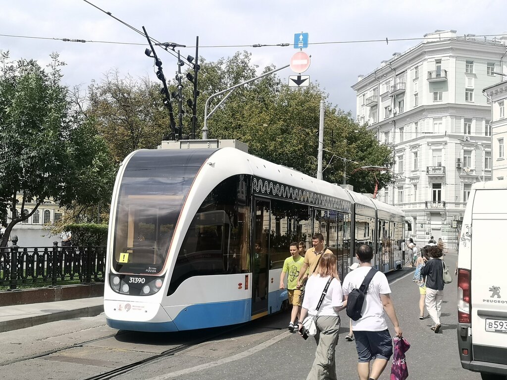 Tram depot Московский метрополитен, Октябрьское трамвайное депо, Moscow, photo