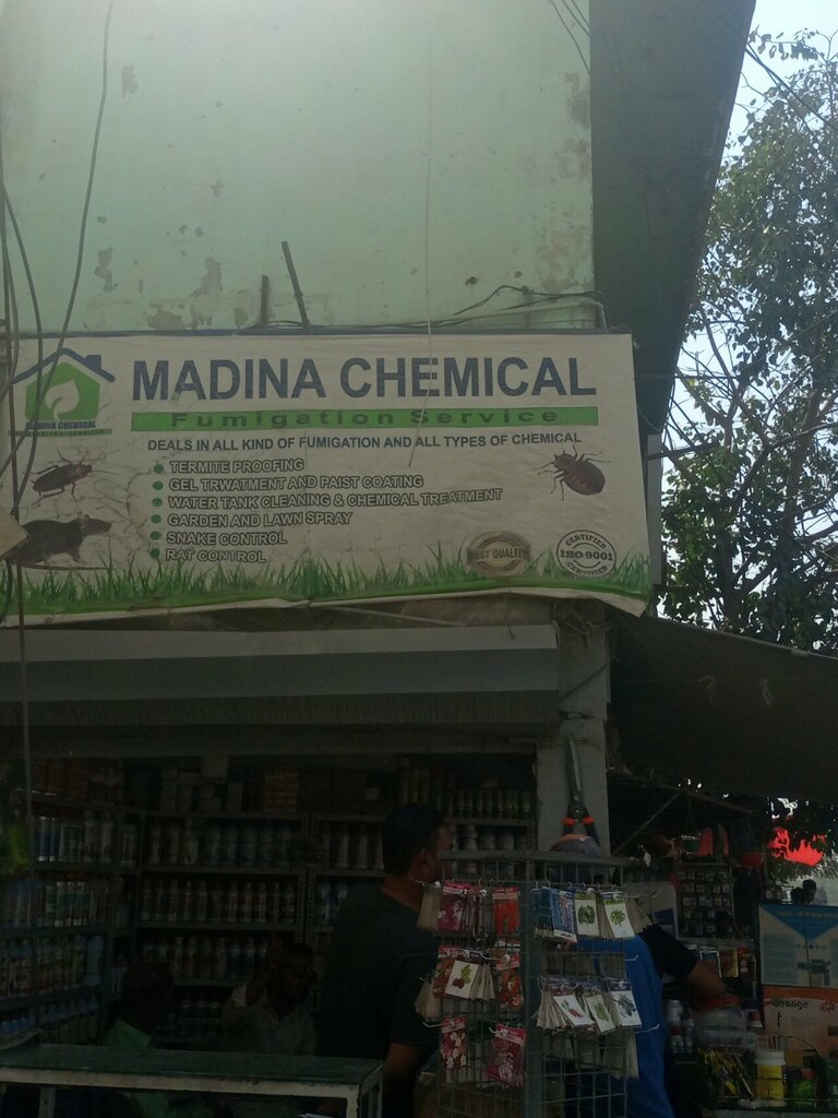 Disinfection, disinsection, deratization Madina chemical, Karachi, photo