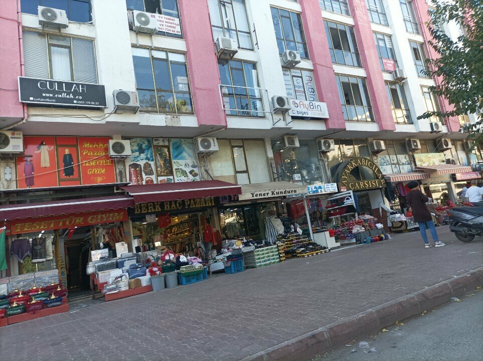 Goods and services for pilgrims Berk Pilgrimage Market, Antalya, photo