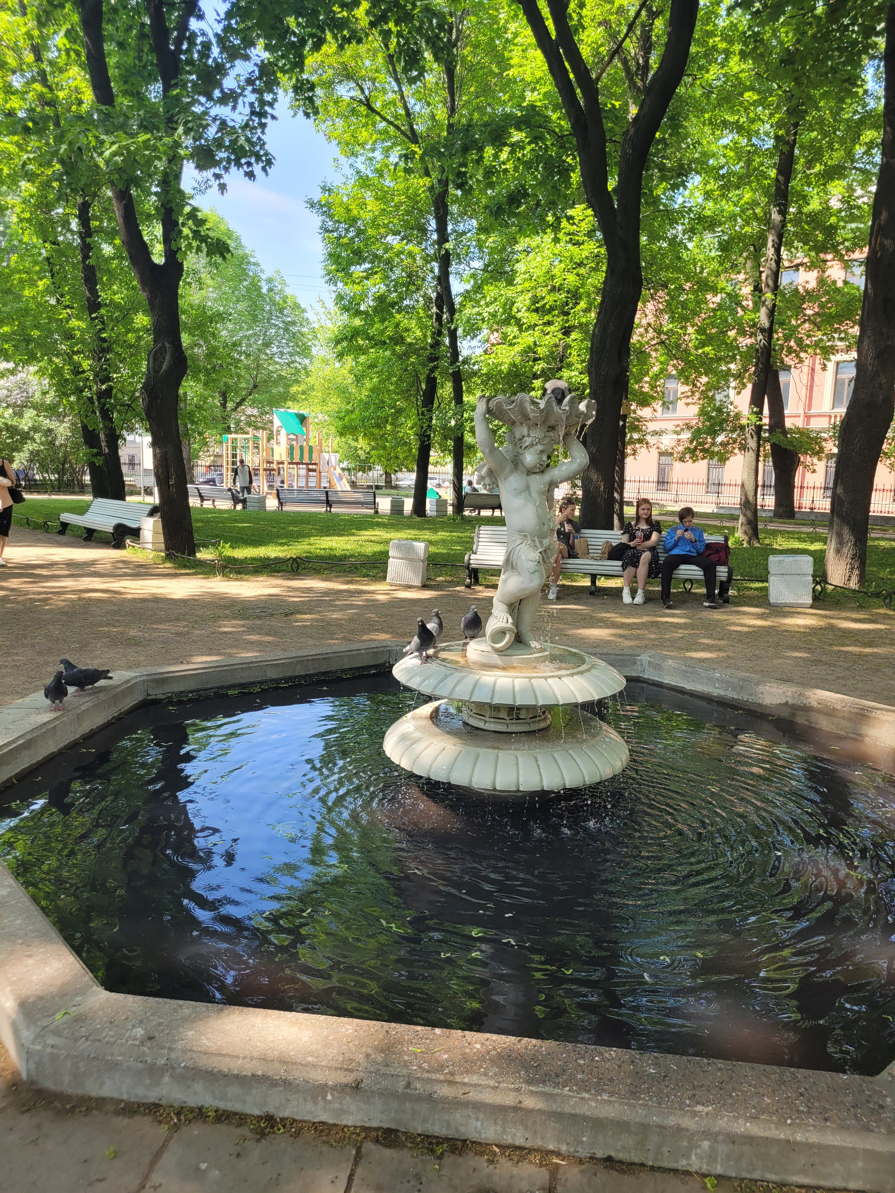 Введенский сад санкт петербург загородный проспект фото
