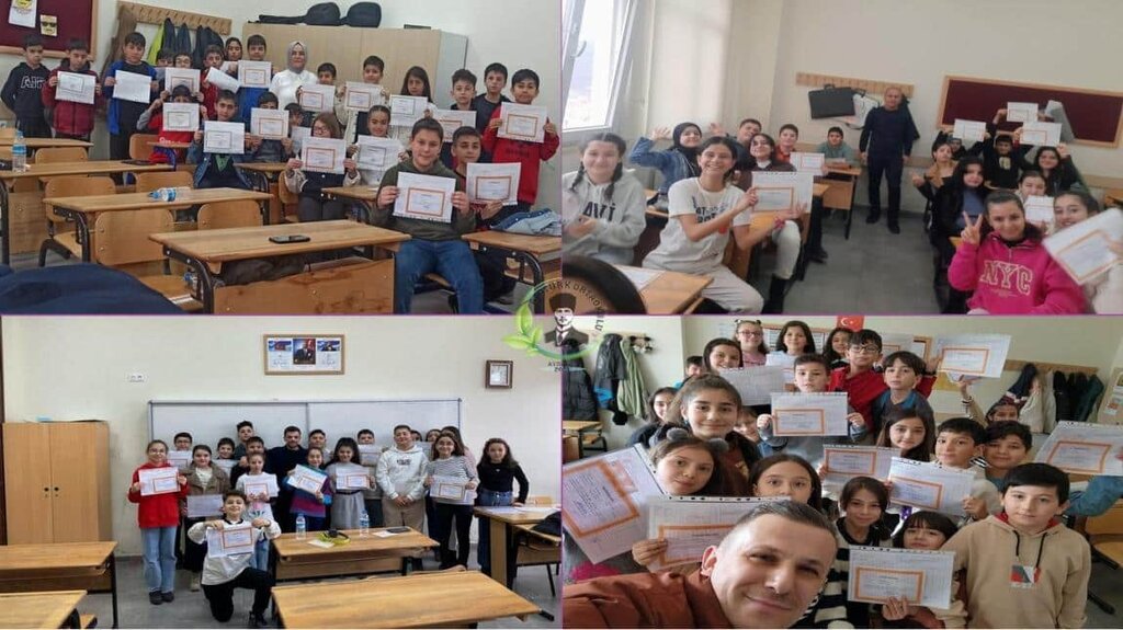 School Ataturk Middle School, Aybasti, photo