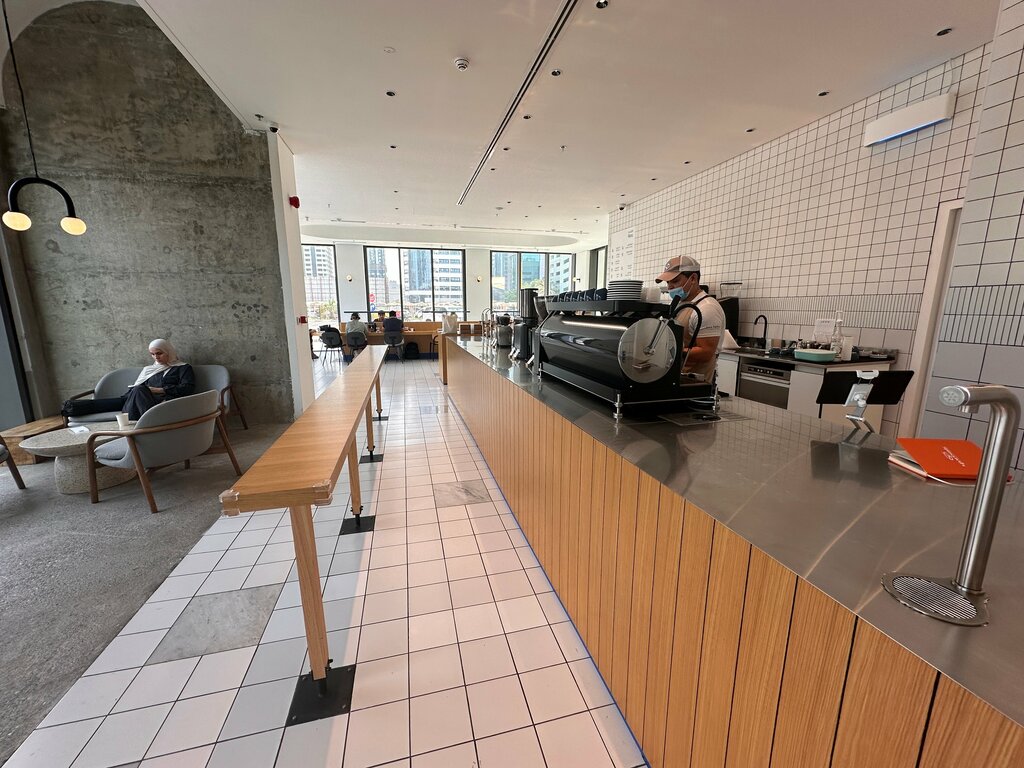 Coffee shop Camel Step, Dubai, photo