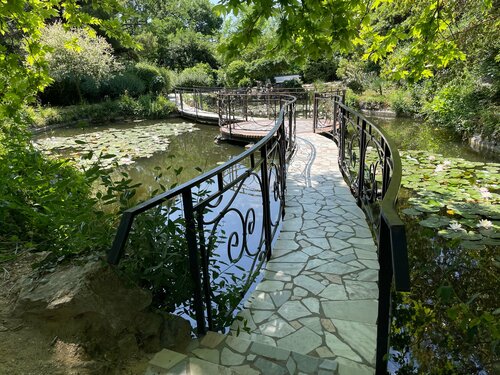 Turistik yerler Rayskiy ugolok, Kırım Cumhuriyeti, foto