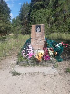 Памятник Сергею Борисовичу Наговицыну (Kurgan, R-254 Irtysh, 262-y kilometr), monument, memorial