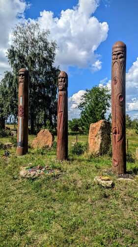 Landmark, attraction Temple of Perun, Oryol Oblast, photo