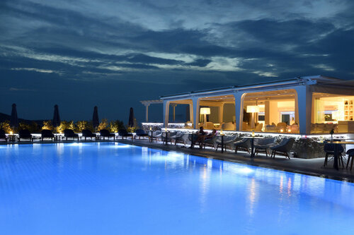 Внешний вид отеля Myconian Kyma в Орносе, фото 1