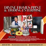 Divine Frames Print And Trading Enterprise (Agbon Boi Street, 16), printing materials