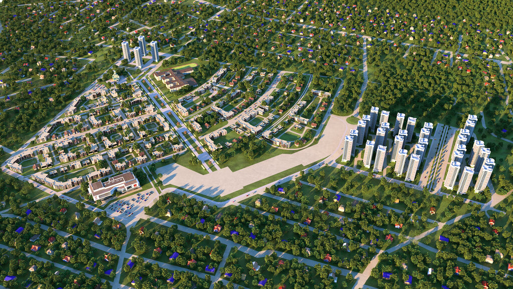 План застройки лесная мелодия 3