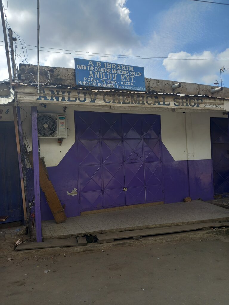 Pharmacy Aniluv enterprise, Accra, photo