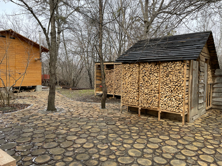 Фото Теремки у реки по дороге на Архыз