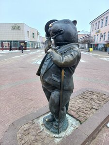 Памятник Бобру (Могилёвская область, Бобруйск, Социалистическая улица), жанровая скульптура в Бобруйске