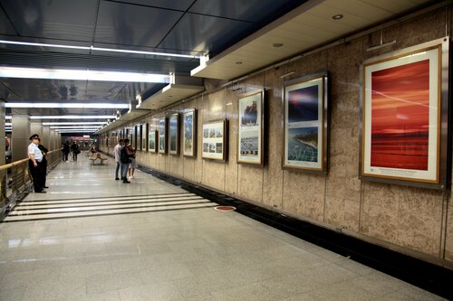 Vystavochnaya (Moscow, Filyovskaya Line, Delovoy Tsentr metro station), metro station