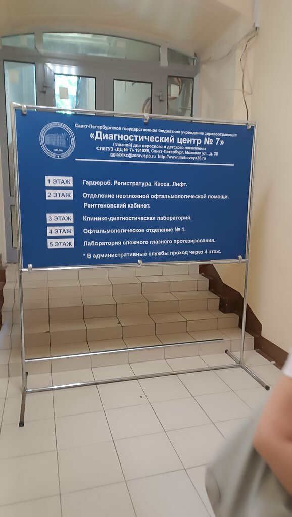 Polyclinic for adults Kliniko-diagnosticheskaya laboratoriya Glaznoy Diagnostichesky tsentr № 7, Saint Petersburg, photo