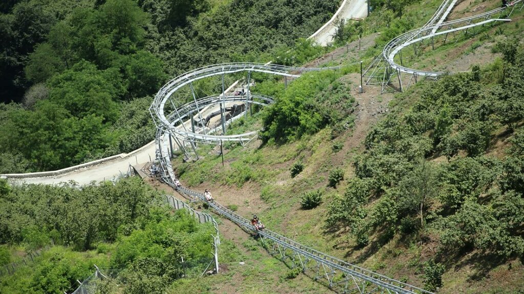 Amusement park Raytapark Ordu Mountain Sled, Altinordu, photo