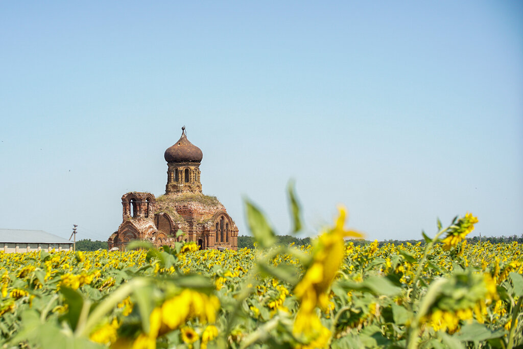 Ortodoks kiliseleri Церковь Сергия Радонежского, Voronejskaya oblastı, foto