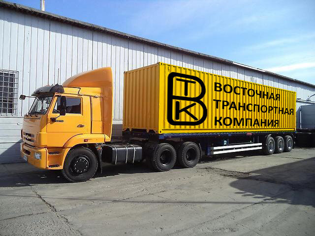 حاوية الشحن Vostochnaya transportnaya kompaniya g. Novosibirsk ، نوفوسيبيرسك، صورة