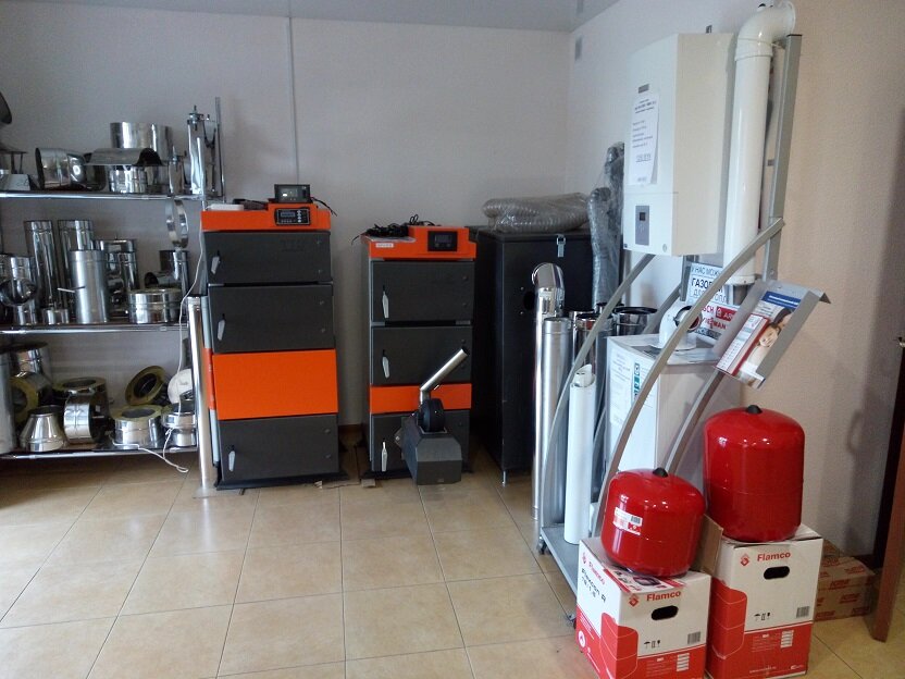 Boilers and boiler equipment Tis boilers and chimneys, Vitebsk, photo