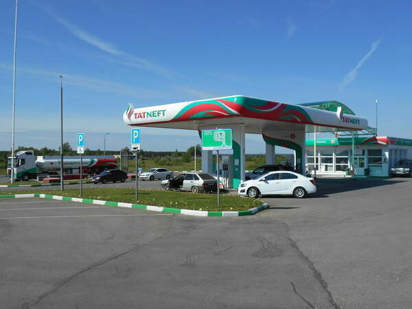 Gas station Tatneft, Yaroslavl Oblast, photo