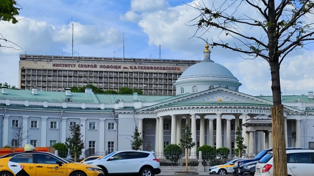 Институт имени склифосовского в москве фото Панорама: НИИ скорой помощи им. Н.В. Склифосовского, приёмно-диагностическое отд