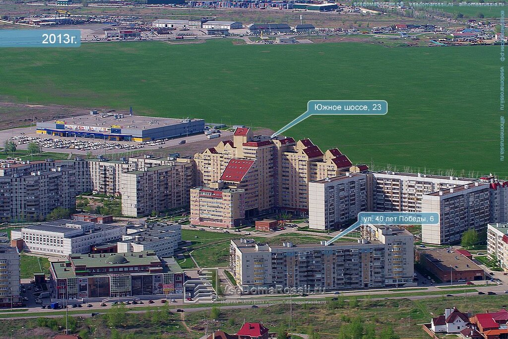 Тольятти южное шоссе карта